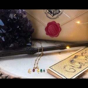 Harry Potter Inspired Necklace , Lightning Bolt